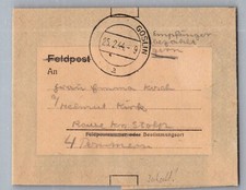 1944 Alemania y colonias KLV Lager Camp Evelyn Kirch cubierta a Goslin segunda mano  Embacar hacia Mexico