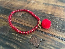 Armband rot pom gebraucht kaufen  Berlin
