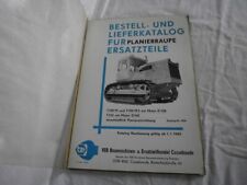 Bestell lieferkatalog planierr gebraucht kaufen  Cottbus