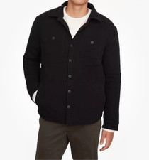 Jaqueta Camisa Vince $345 Masculina Sherpa Forrada Grossa Pilha Preta Extra Grande Nova comprar usado  Enviando para Brazil