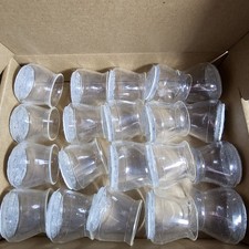 Protetores de piso para perna de cadeira - 20 peças transparentes - Almofadas de silicone com fundo de feltro novo na caixa comprar usado  Enviando para Brazil