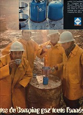 1970 advertisement camping d'occasion  Expédié en Belgium