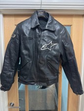 Alpinestars leather jacket for sale  LONDON