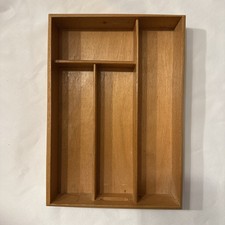 1 - Organizador de gaveta de mesa, bandeja organizadora de madeira de bambu com compartimentos fixos,  comprar usado 1 - Organizador de gaveta de mesa, bandeja organizadora de madeira de bambu com compartimentos fixos,  comprar usado  Enviando para Brazil