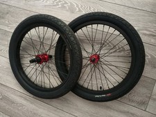 Bmx wheels black for sale  NOTTINGHAM