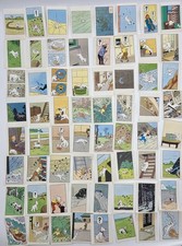 Lot chromos milou d'occasion  Expédié en Belgium