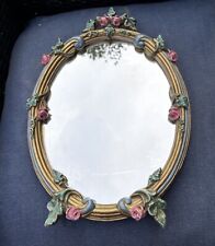 Ornate oval mirror for sale  Roswell