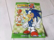 Poster Nintendo Sonic Advance 2 VS  Tetris Worlds GBA  ONLY comprar usado  Enviando para Brazil