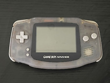 Console portátil Nintendo GameBoy Advance GBA Clear Glacier leitura, usado comprar usado  Enviando para Brazil