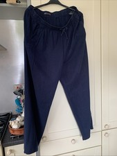 Women blue linen for sale  LLANDYSUL