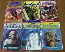 Usado, x6 Goosebumps Lot First Edition VTG RL Stine Ghost Beach Young Horror Good Condi comprar usado  Enviando para Brazil