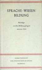 Sprache wissen bildung gebraucht kaufen  Koblenz