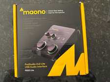 Interface de áudio USB MAONO Prostudio 2x2 PS22 Lite preta - Frete grátis comprar usado Interface de áudio USB MAONO Prostudio 2x2 PS22 Lite preta - Frete grátis comprar usado  Enviando para Brazil