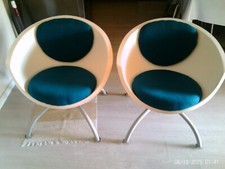 Paire fauteuils herman d'occasion  Saint-Chef