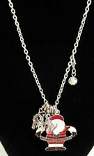 Santa claus necklace for sale  Hollister