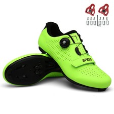 Usado, Sapatos de ciclismo de estrada masculinos profissionais chuteiras de velocidade tênis de bicicleta botas ao ar livre comprar usado  Enviando para Brazil