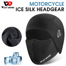 Usado, Boné esportivo WEST BIKING gelo seda ciclismo capacete motocicleta máscara facial capa comprar usado  Enviando para Brazil