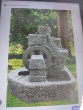 Brunnen mühlenrad granit gebraucht kaufen  Wessobrunn