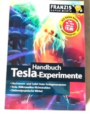 Handbuch tesla experimente gebraucht kaufen Handbuch tesla experimente gebraucht kaufen  Plauen