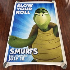Póster de película SMURFS 2025 Slow Your Roll Paramount Bus Stop 48x70i segunda mano  Embacar hacia Mexico