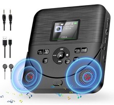 CD player portátil Erasiny para casa 2 em 1 alto-falantes Bluetooth e CD play portátil comprar usado  Enviando para Brazil