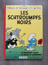 Schtroumpfs noirs dupuis d'occasion  Hazebrouck