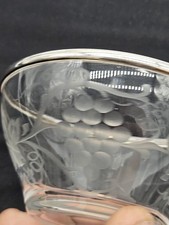 Bol verre gravé d'occasion  Saint-Ismier