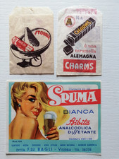 Pubblicita caramella charms usato  Italia