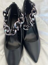 Black heeled shoe for sale  DURHAM