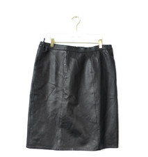 Black leather skirt for sale  New York