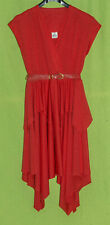 Rotes sommerkleid zipfelkleid gebraucht kaufen  Berlin