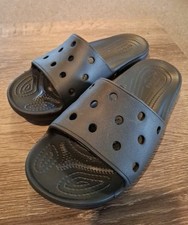Crocs Classic Slides Sandálias Masculinas 9 Original Icônico Conforto Unissex Adultos Preto, usado comprar usado  Enviando para Brazil