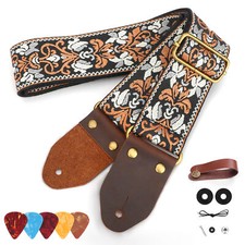Guitar strap cotton for sale  Whippany