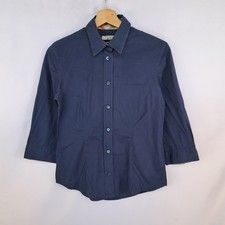 Camicia burberry blu usato  Marano di Napoli
