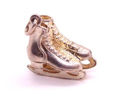 Silver ice skate for sale  TIPTON