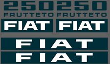 Adesivi decalcomanie fiat usato  Trapani
