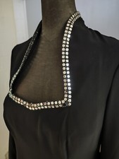Kleid schwarz designerkleid gebraucht kaufen  Hildesheim