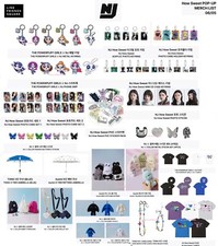 [NAS MÃOS] NEWJEANS HOW SWEET LINE FRIENDS QUADRADO OFFLINE POP UP SORE GOODS comprar usado  Enviando para Brazil