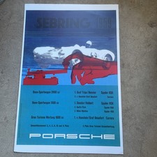 POSTER PORSCHE SEBRING 1959 comprar usado POSTER PORSCHE SEBRING 1959 comprar usado  Enviando para Brazil