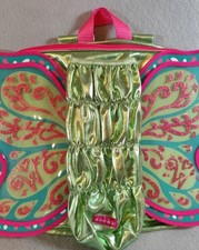 Mochila borboleta vintage americana menina brilhante asas flutter bolsa transportadora de bonecas comprar usado  Enviando para Brazil