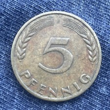Münze pfennig 1950 gebraucht kaufen  Frankfurt am Main
