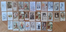 Lot images pieuses d'occasion  Feillens