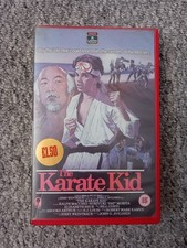Karate kid vhs for sale  FALMOUTH