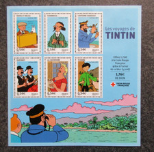 Timbre 109 tintin d'occasion  Vouillé