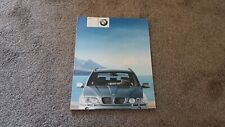 Bmw sales brochures for sale  NUNEATON