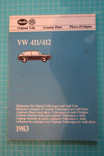 Bildkatalog teilekatalog 411 gebraucht kaufen  Schweinfurt