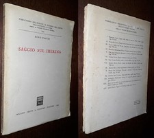 Saggio sul jhering usato  Roma