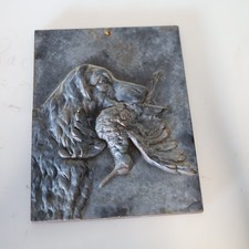 Jagdhund motiv wandrelief gebraucht kaufen  Weißenburg i.Bay.
