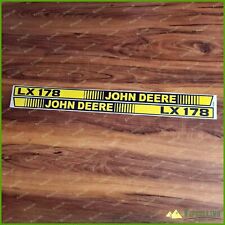 Adesivo para capô de trator de grama LX178 ambas as listras esquerda direita decalques peça comprar usado Adesivo para capô de trator de grama LX178 ambas as listras esquerda direita decalques peça comprar usado  Enviando para Brazil