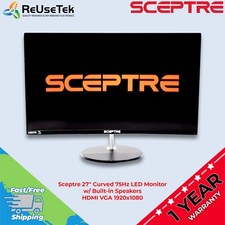 Sceptre curved 75hz for sale  Garden Grove